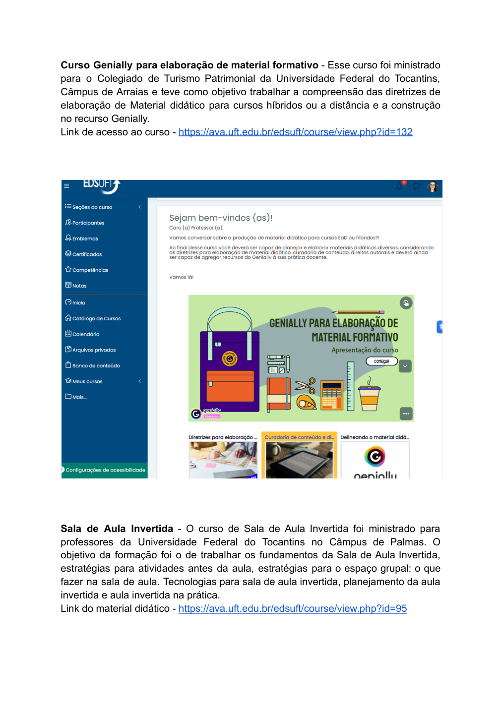 Curso Genially e Sala de Aula Invertida